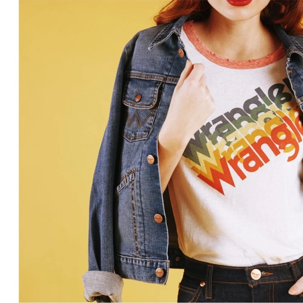 NWT Wrangler x Modcloth Dependable Denim Jacket - Picture 4 of 16